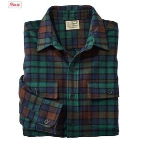 L.L. Bean Traditional Fit Plaid